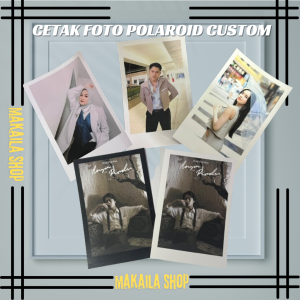 CETAK FOTO POLAROID 2R 10 PCS GLOSSY SEHARI JADI | MOMENT | KELUARGA | IDOLA