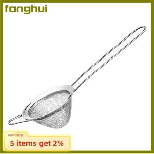 fanghui Fine Mesh Stainless Steel Conical Strainer Cocktail Bar Strainer Premium Mesh Cocktail Cone Strainer