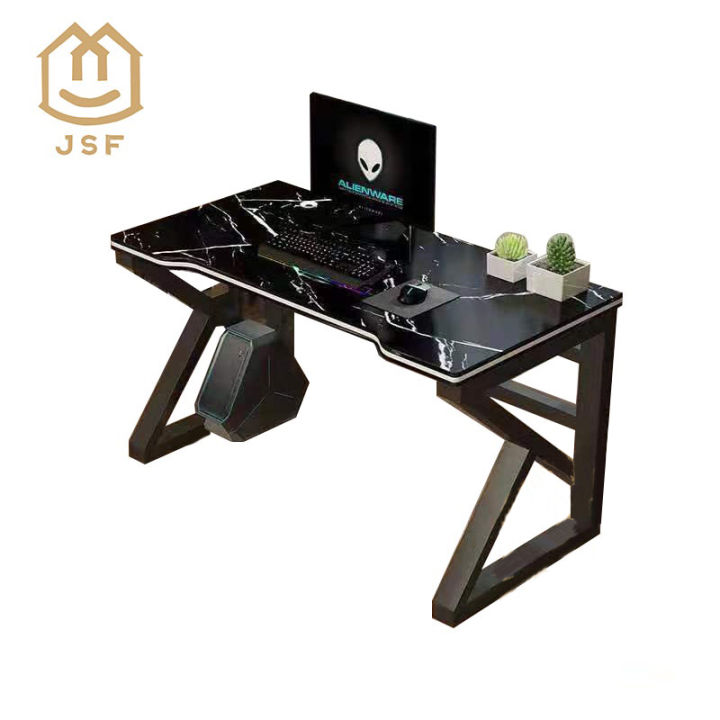 JSF Gaming Table Home Modern Desk Student Study Desk 140CM Computer ...