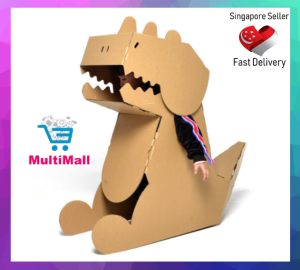 Tyrannosaurus 3D DIY Cardboard Toy House For Kids Fun | DIY Craft For Kids | Kids Toy House | DIY Cardboard House | Cardboard Playhouse For Kids | Playhouse For Kids | Children Carton Toy Playhouse | 3D DIY Doodle House For Kids | Childrens Hand Assembly