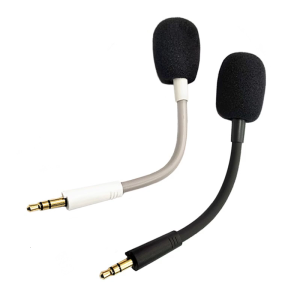 Replacement Mic 3.5mm Plug Microphone For X Headphone with Sponge Cover and Superior Sound Quality