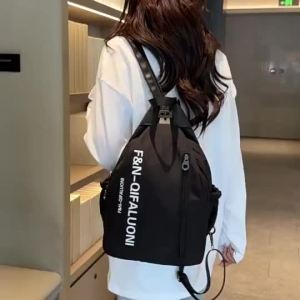 กระเป๋าเป้สะพายหลังกระเป๋าคาดหน้าอกแบบพกพาอเนกประสงค์กระเป๋าพาดลำตัวกระเป๋าอเนกประสงค์สำหรับเดินทางพักผ่อนความจุขนาดใหญ่