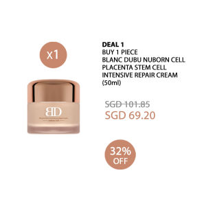 (BLANC DUBU) Nuborn Cell Placenta Stem Cell Intensive Repair Cream 50ml - COCOMO