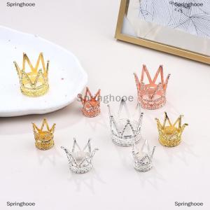[COD] Springhooe Doll Accessories Metal Crown Headwear Hairwear Hair Accessories For Doll House Toy