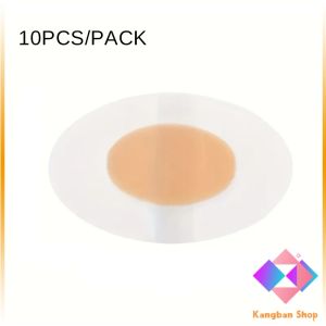 KANGBAN 10Pcs/pack สติกเกอร์เจล ป้องกันอาการการกัดของรองเท้า สําหรับติดเท้า นุ่มสบาย ไม่ทำร้ายผิว heel stickers