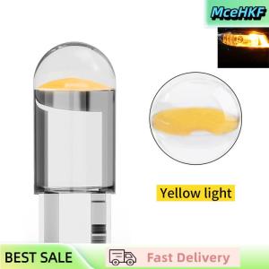 MceHKF W5W Led T10 Car Light COB Clear 6000K Auto Automobiles Motor License Plate Lamp Dome Light Reading DRL Bulb Style 12V