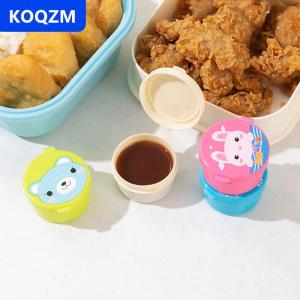 [COD] KOQZM Phim hoạt hình nước sốt chai mini Bento hộp động vật người bạn nước tương hộp nước sốt cà chua mật ong salad Sauce container Bento Hộp phụ kiện