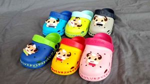 sandal baim anak lucu motif sapi