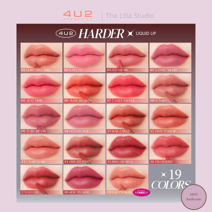4U2 HARDER-X LIQUID LIP