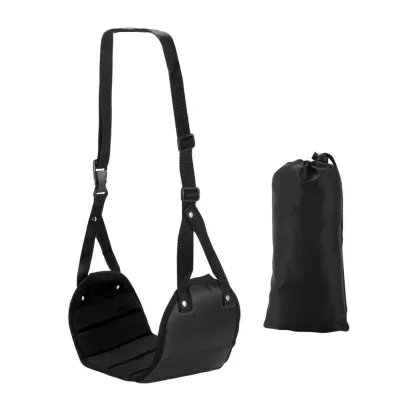 Foldable Travel Foot Rest - Adjustable Leg Support Accessory
