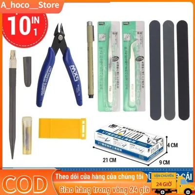 【FREESHIP】 Bộ dụng cụ Gundam Tool lắp ráp đồ chơi mô hình GUNDAM BANDAI Bộ từ 10 dụng cụ đến Bộ 1 dụng cụ đa năng