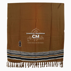 Sorban ZAWEEYA Solo Motif Garis Terompah