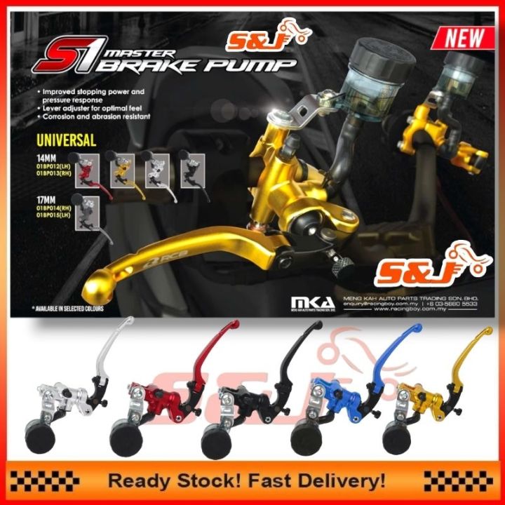RCB S1 SERIES 14MM LH RH FORGED MASTER PUMP SET KIRI KANAN UNIVERSAL