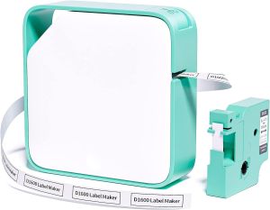 Phomemo D1600 Label Maker Machine Bluetooth Portable Mini Thermal Label Sticker Printer