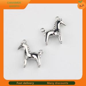 ❣️❣️❣️ 2Pcs Alloy Pony Pendant Animal Horse Charms DIY Necklace Bracelet Earrings Keychain Accessories Handmade Jewelry Making