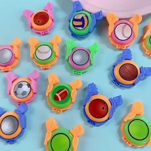 Colorful Shooter Finger Toys Ejection Mini Flying Disc Shooter Children’s Toys