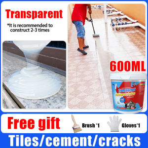Viscosity Upgrade Davco Transparent Water Proof Glue Super Waterproof Glue Sealant For toilets walls windowsills roofs concrete swimming pools fish tanks Water Proofing Sealant Paint Water Proof Glue for Cement Roof Leak Water Proofing for Concrete