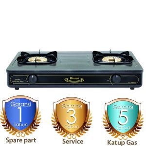 Rinnai Kompor Gas 2 Tungku Teknologi Tornado Flame - RI602BGX - FREE ONGKIR Jabodetabek