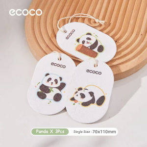 Ecoco Dishwashing Sponge Magic Wipe Expandable Cellulose Material for Household Cleaning