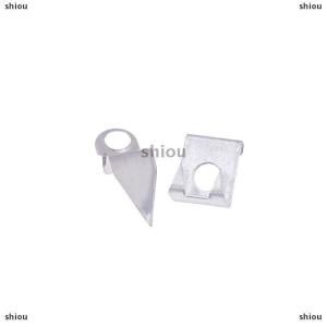 [COD] shiou 100 PCS 3D Channel Letter Hanging Ear Stainless Steel Metal Sign Installation Fixing Spare Part Advertising Hardware