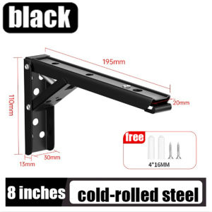 Folding Angle Bracket Adjustable Wall Mounted Folding Table Shelf Bracket Triangle Bracket