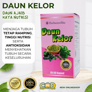 Kapsul Daun Kelor Asli isi 60 - Superfood Spesial Kesehatan dan Kecantikan Bernutrisi yang Tinggi