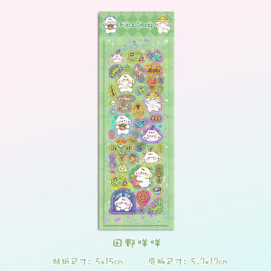 สติ๊กเกอร์พีวีซีกันน้ำ สติ๊กเกอร์ลายการ์ตูน สติ๊กเกอร์สะท้อนแสง สติ๊กเกอร์ Blink Blink สติ๊กเกอร์ตกแต่ง