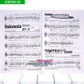 Kumpulan Lagu Wajib & Nasional Ukuran BESAR /kumpulan lagu kebangsaan indonesia raya dengan not nada-nada kunci gitar piano halo bandung dll Indonesiaku Persadaku Kumpulan Lagu Wajib Nasional. 