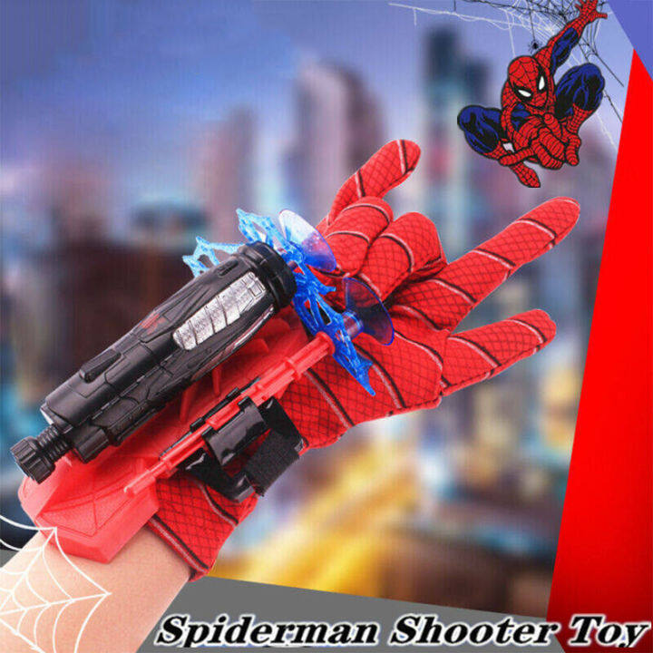 Spider man disc sales launcher