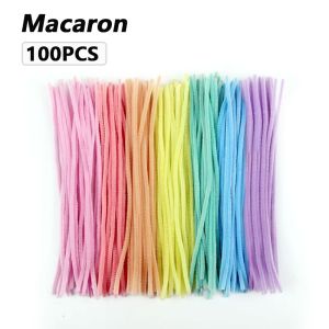 100Pcs Kawat Bulu Mercy Mainan Anak Craft Diy Kerajinan Tangan Pipe Cleaner