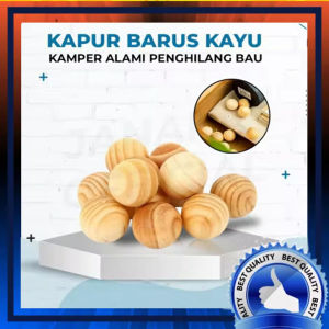 Bola Kayu isi 10 Penganti Kapur Barus Kamper Alami Anti Kecoa - pest control rumah tangga dapur new