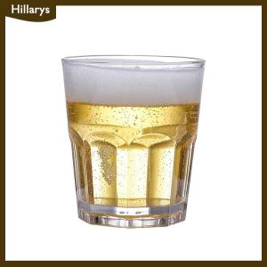 [Hillarys] Acrylic Whiskey Cups Unbreakable Transparent Beer Cup Plastic Coffee Milk Breakfast Cup Spirit Drinkware Juice Tea Cup