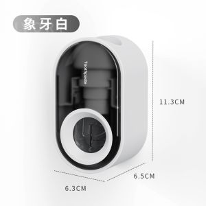 Toothpaste Squeezer Automatic Toothpaste Dispenser Holder Without Punching Wall Mount Lazy Person