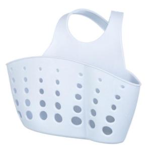 Kitchen Organizer Sink Hanging Basket Buckle Water Tap Collect Bag Silicone Drain Basket Kitchen Sink Drain Drainer