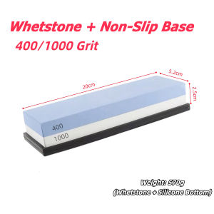 Original Grit Whetstone Sharpening Stone Whetstone Knife Sharpening Stone Dual Sided 400/1000 Grit 1000/4000 Water Knife Sharpener Tone-Sharpener and Polishing Tool for Kitchen Whetstone Knife Sharpener