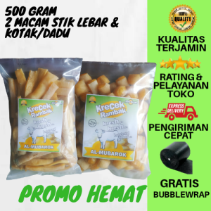 Krupuk Kulit Sapi Mentah 500gr