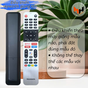 Điều khiển giọng nói tivi Skyworth remote giọng nói tivi Skyworth hàng chính hãng