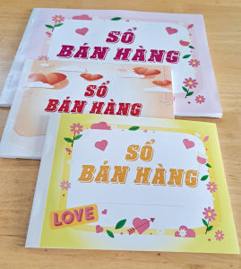Sổ bán hàng - A4 - 1 cuốn 100 tờ in 1 mặt