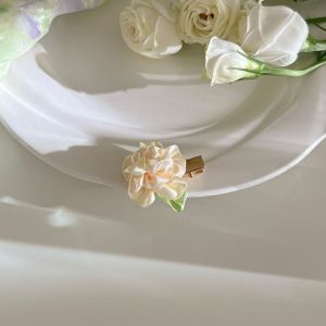 JEWELRY ความรู้สึกของผู้อาวุโส กิ๊บติดผมรูปดอกกล้วยไม้ ผ้าผ้าทอ มินิมินิ คลิปหน้าม้าแบบหนีบ น่ารักน่ารักๆ ชุดคลุมศีรษะ คลิปปากเป็ดนางฟ้า ฤดูร้อนฤดูร้อนฤดูร้อน