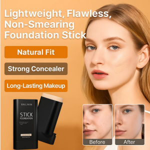 Long-Lasting Oil-Control Dual-Ended Foundation Light And Flawless Waterproof Sweat-Proof Smooth Matte Finish All Day
