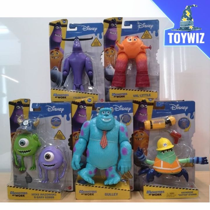 Mattel Disney Monsters At Work(Mike Wazowski & Gary Gibbs, Val Little ...