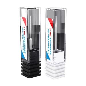 Engineered Screw Removal Tool Set With Slip Thread Design Heavy Duty Alloy Construction For Rusted Delamination Bolts