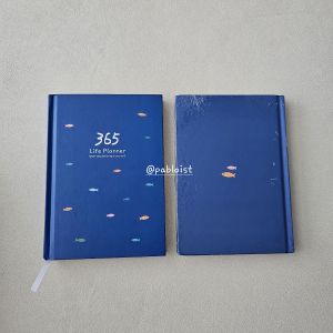 PABLOIST 2025 365 Life Planner Diary Yearly Cute Notebook Daily Weekly Monthly Schedule School Office Supplies Journal