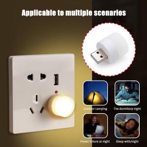 LED USB Port Night Light With LED Eye Protection Light Warm Light Decorative Lamp