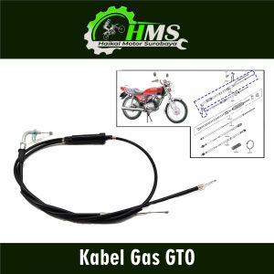 Kabel Gas GTO - Cable Cabel Tali Seling Kawat Iner Throtlle Gas Kawasaki GTO
