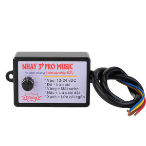 nhay 3+ pro music for horn Pro Music Rapid Horn Relay For Car Motorcycle Truck Bus tricycle nhay 3+ music horn module musical horn for motorcycle interuptor relay for horn controller horn relay music interrupter relay adjustable
