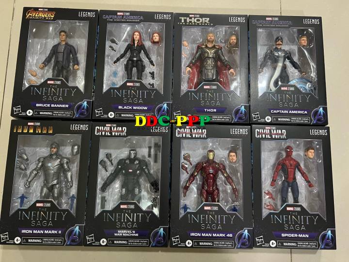 MARVEL LEGENDS THE INFINITY SAGA CASE OF 6-INCH ACTION FIGURE