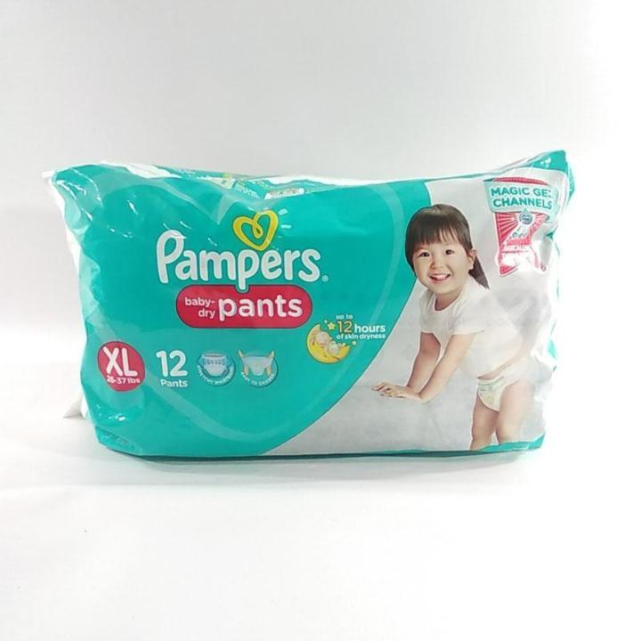 Pampers Baby Dry Pants XL 12 pcs