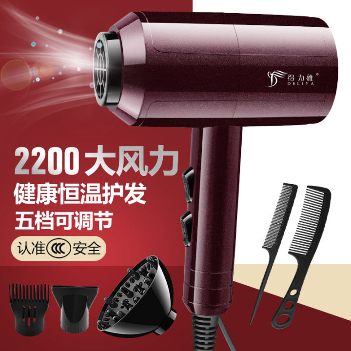 AGM Diffuser Hair Dryer Electric Blower 2200W Suklay For Hair Women Blue  Light Constant Temperature Low Noise DLY-8030 Lazada PH