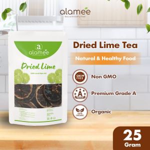 ALAMEE Lime Slice Tea Jeruk Nipis Kering Dried Teh Herbal Buah Iris Organik 25gr